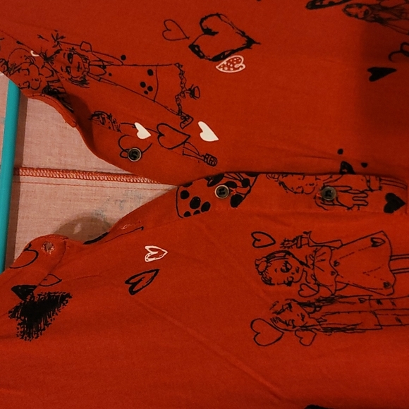 Gorgeous 😍 Red Sweet Patterned Dress - Picture 5 of 15